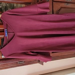 Apt 9 dress, burgandy size L